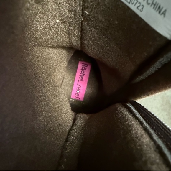 Kids Rachel Brown Lace up Zip Boots NWOT - Picture 3 of 7